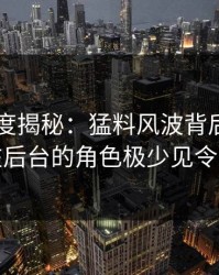 91网深度揭秘：猛料风波背后，业内人士在后台的角色极少见令人意外